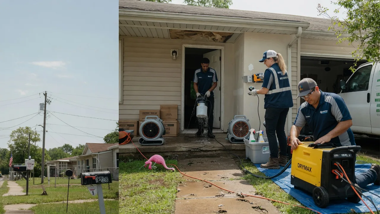 Storm Damage Water Removal in Anson, TX near me